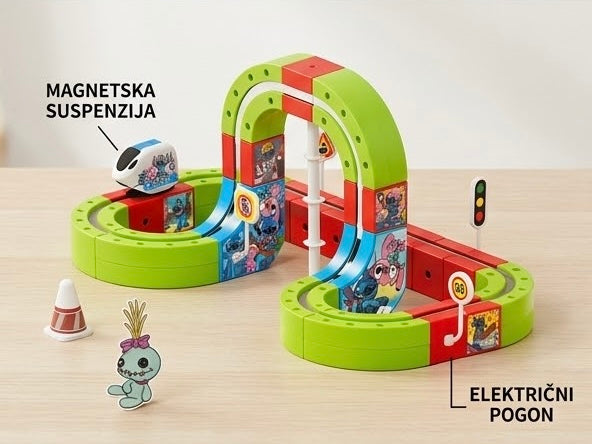 Magnetna suspenzija i električni pogon na stazi