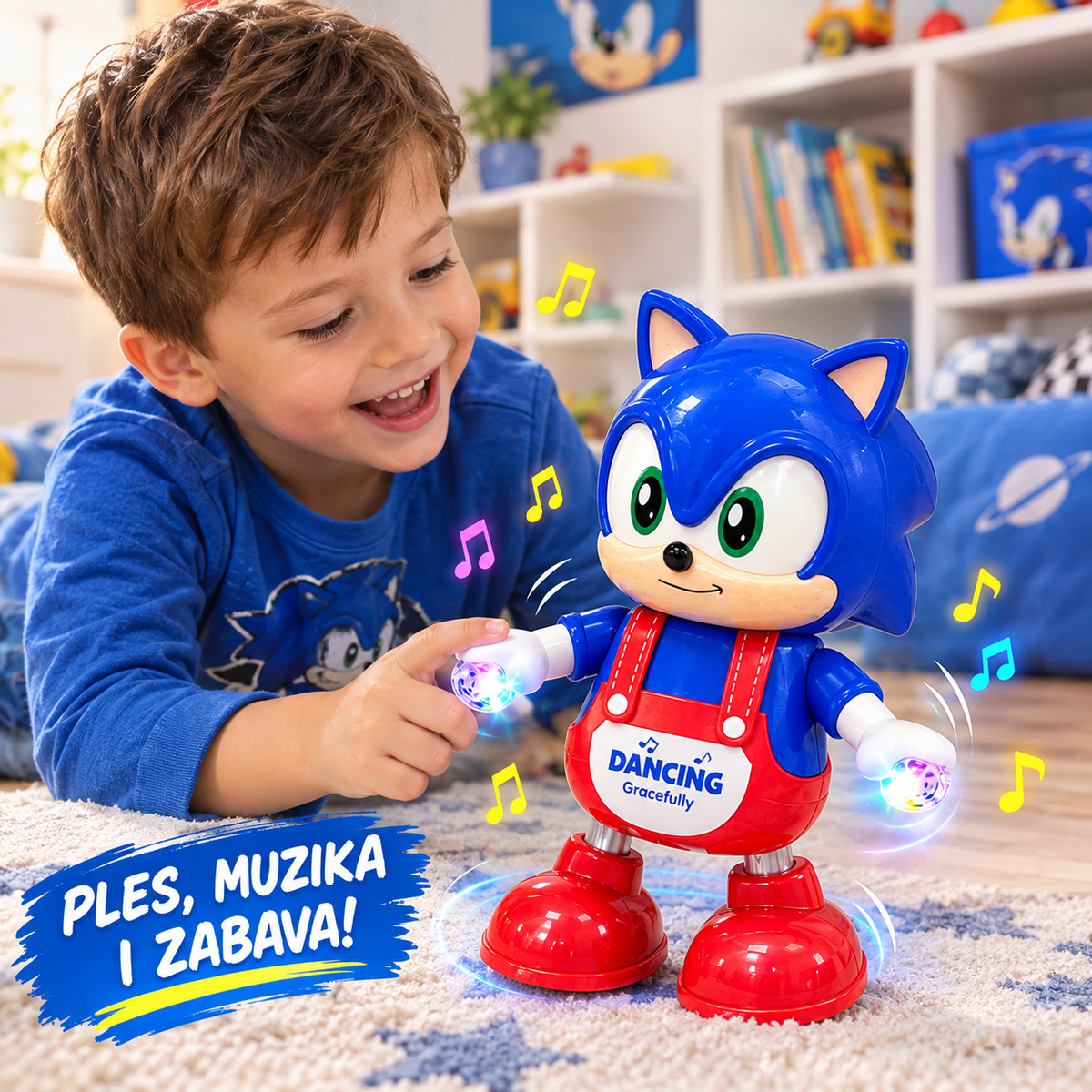 Plesući MAX svetleće ruke