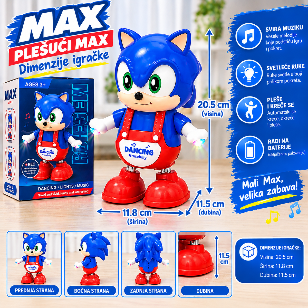 Plesući MAX pakovanje