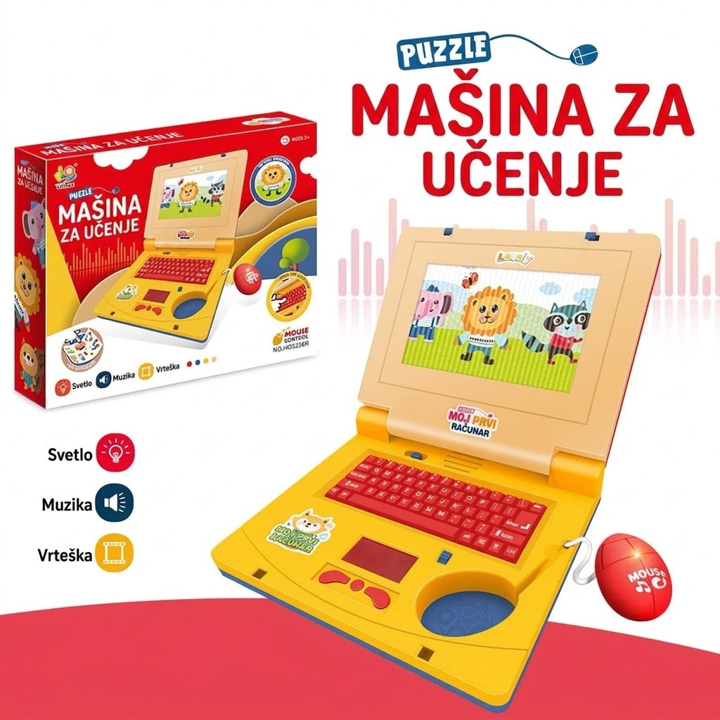 Mašina za učenje - edukativni laptop za decu